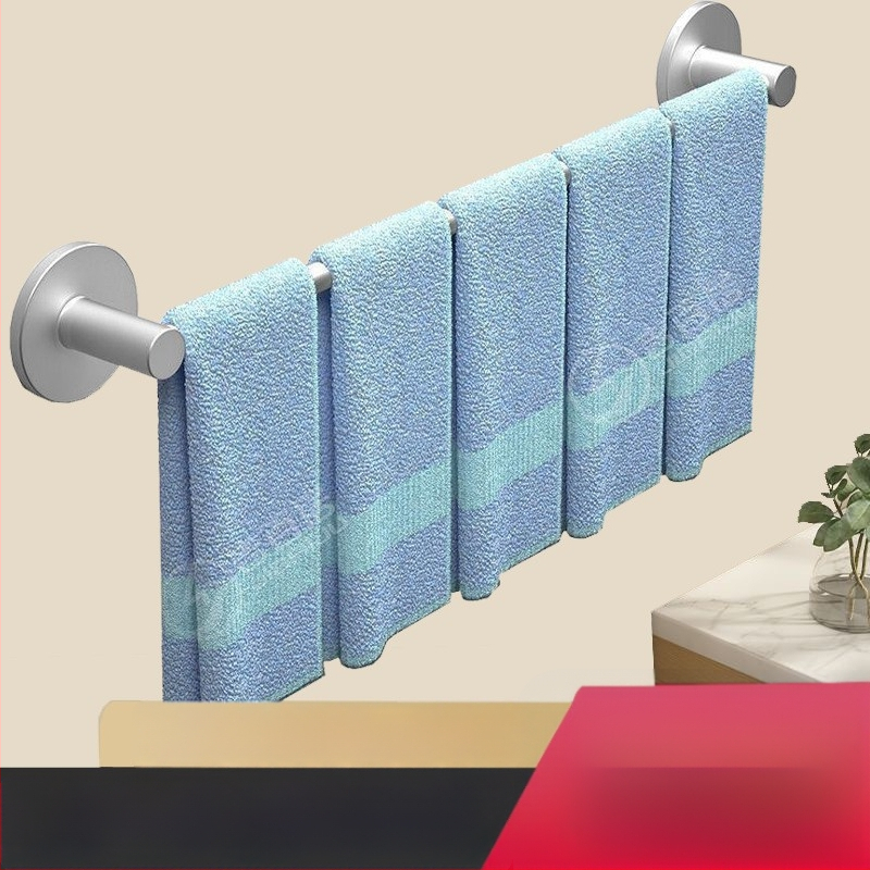 Držiak na uteráky do kúpeľne zo Space hliníka, elektroforézny povrch, jednoručná konštrukcia, nosnosť 10 kg