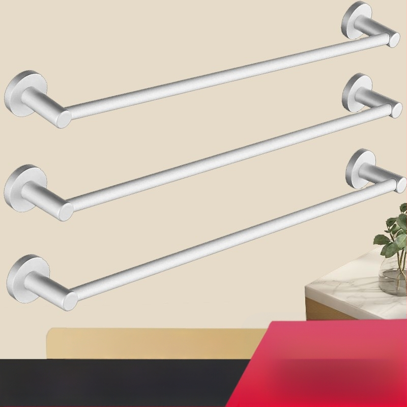 Držiak na uteráky do kúpeľne zo Space hliníka, elektroforézny povrch, jednoručná konštrukcia, nosnosť 10 kg