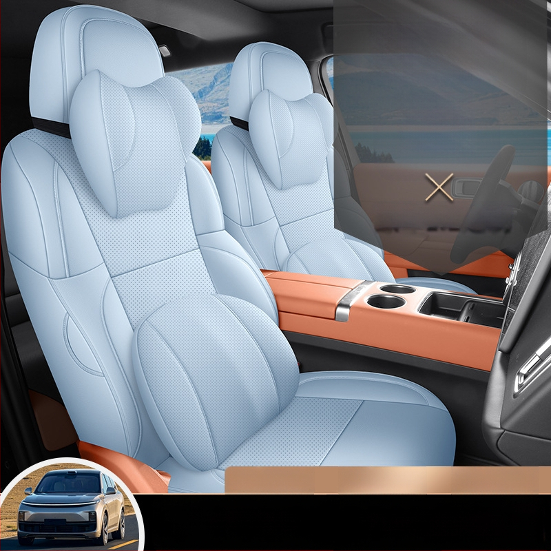 Xin Meng De perforovaná kožená pokrývka sedačky pre Ideal L8, prispôsobiteľná, plný obal, 4-sezónna kompatibilita.