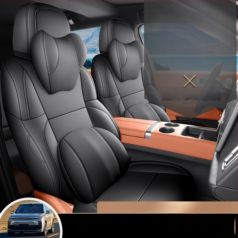 Xin Meng De perforovaná kožená pokrývka sedačky pre Ideal L8, prispôsobiteľná, plný obal, 4-sezónna kompatibilita.