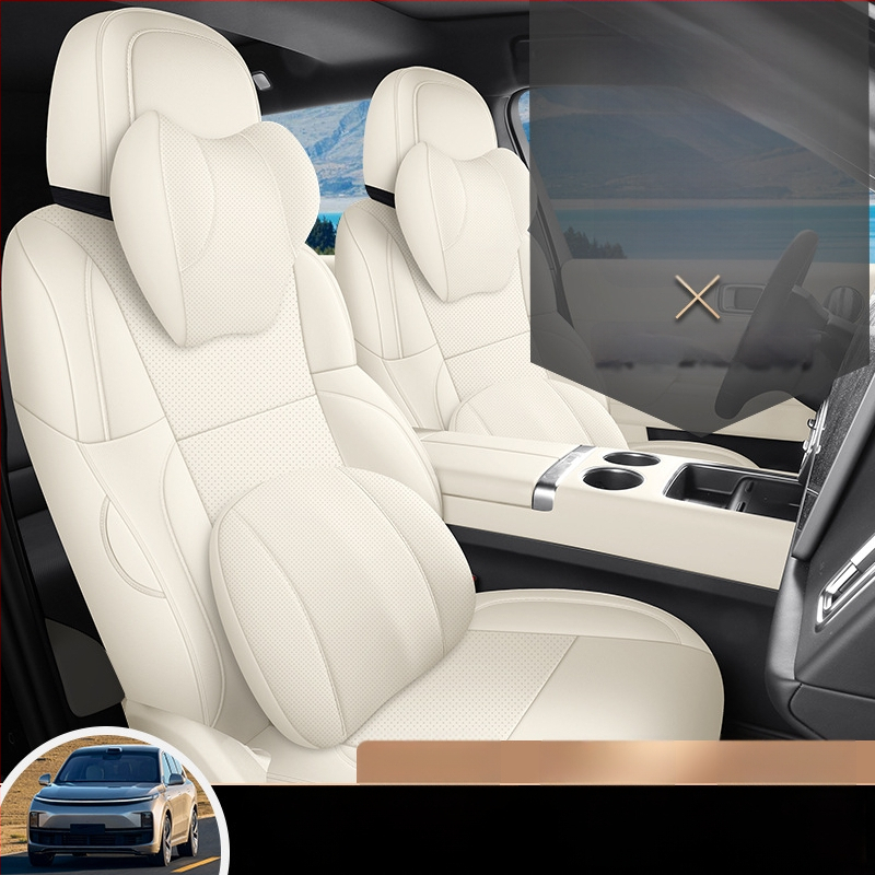 Xin Meng De perforovaná kožená pokrývka sedačky pre Ideal L8, prispôsobiteľná, plný obal, 4-sezónna kompatibilita.