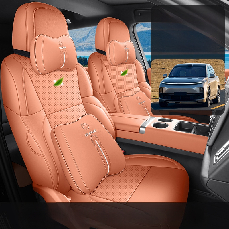 Xin Meng De perforovaná kožená pokrývka sedačky pre Ideal L8, prispôsobiteľná, plný obal, 4-sezónna kompatibilita.