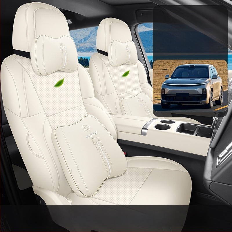 Xin Meng De perforovaná kožená pokrývka sedačky pre Ideal L8, prispôsobiteľná, plný obal, 4-sezónna kompatibilita.