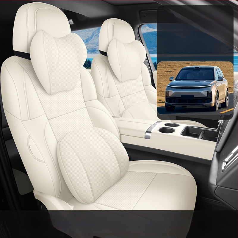 Xin Meng De perforovaná kožená pokrývka sedačky pre Ideal L8, prispôsobiteľná, plný obal, 4-sezónna kompatibilita.