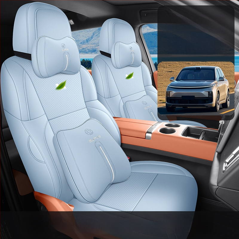 Xin Meng De perforovaná kožená pokrývka sedačky pre Ideal L8, prispôsobiteľná, plný obal, 4-sezónna kompatibilita.