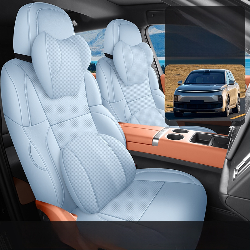 Xin Meng De perforovaná kožená pokrývka sedačky pre Ideal L8, prispôsobiteľná, plný obal, 4-sezónna kompatibilita.