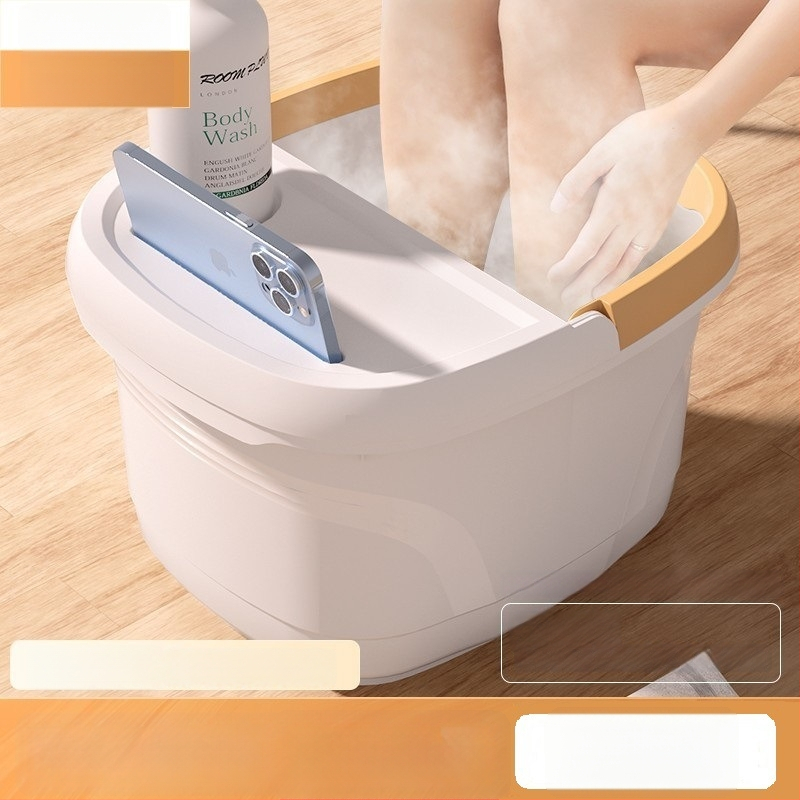 Plastová vaňa na nohy pre domáce použitie s riadením teploty, zväčšením výšky, masážou a parnými bublinkami