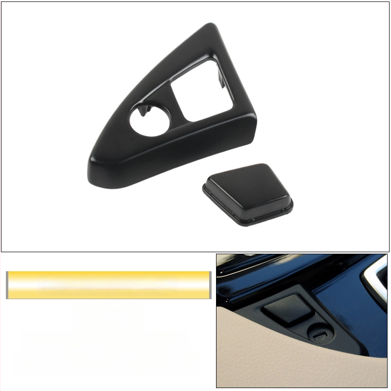 Zámok skrinky stredovej lakťovej opierky BMW 5 Series – Model F18F10, Plast, 0,011 kg