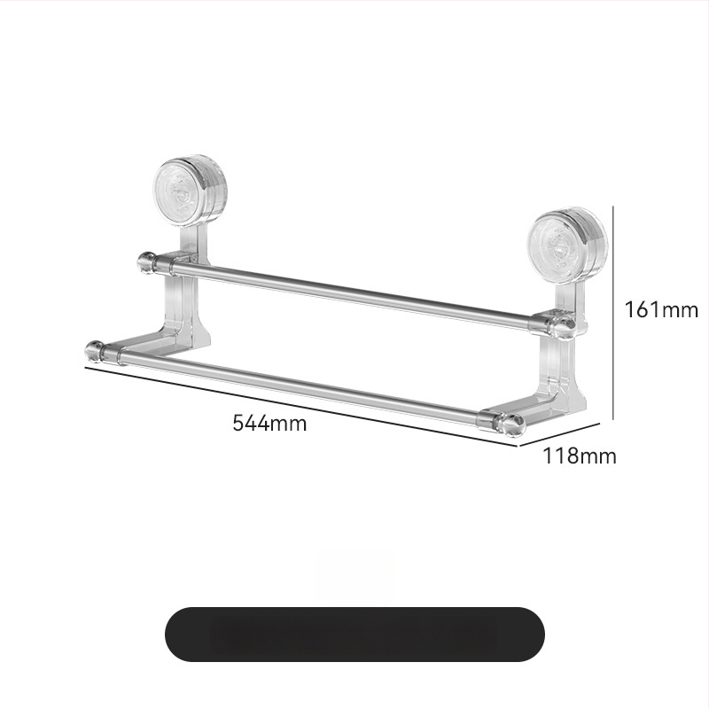 Stenový držiak na uteráky s vákuovým uchytením • Materiál: plast • Značka: Yimeijia • Balenie: 30 ks • Prispôsobenie: Áno