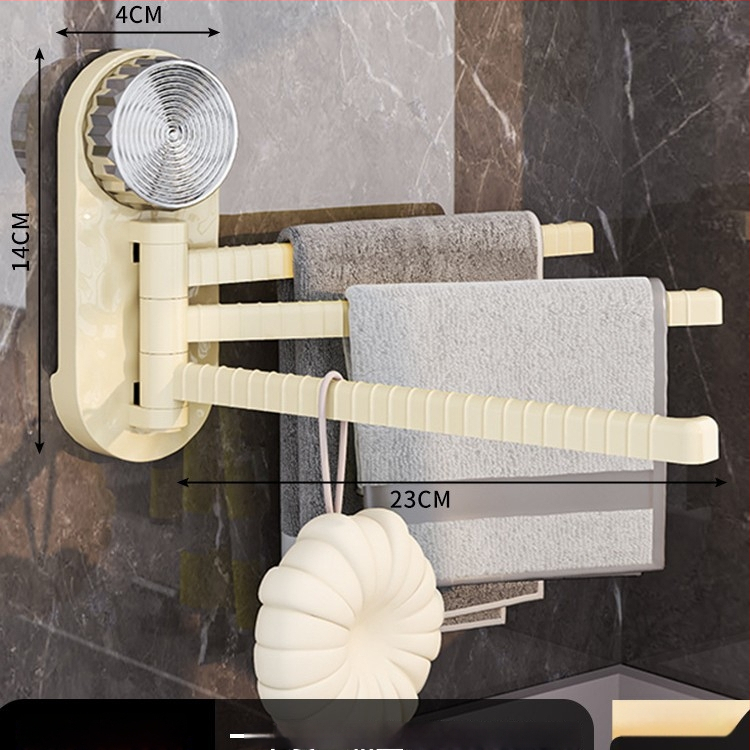 Držiak na kuchynské handričky a uteráky so sacou na stene, viacposchodový, otáčavý, z plastu, značka Telford, balenie 160 kusov