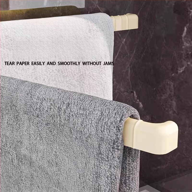 Držiak na kuchynské handričky a uteráky so sacou na stene, viacposchodový, otáčavý, z plastu, značka Telford, balenie 160 kusov