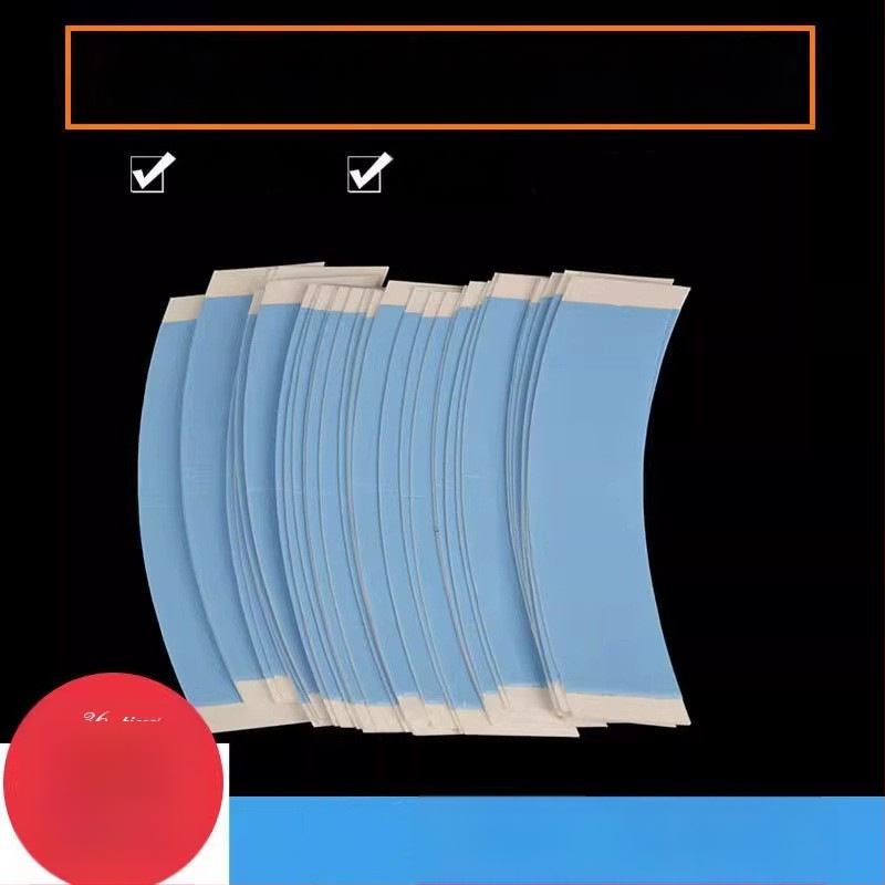 Dvojstranná páska na paruku, tvaru oblúka, ultra tenká, biokompatibilné lepidlo na pokožku hlavy, 60 g