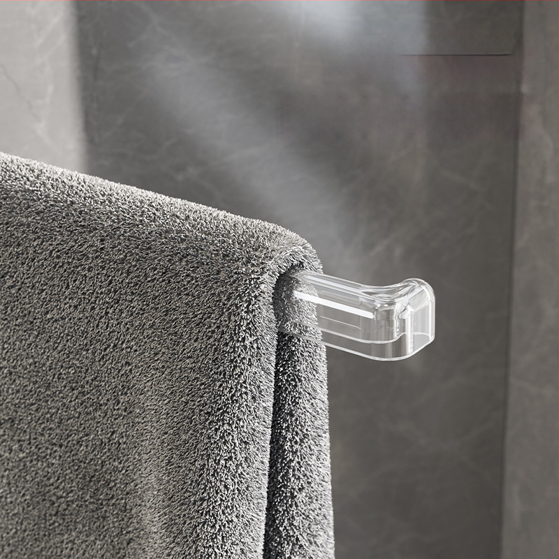 Plastový otočný držiak na uteráky so sacím systémom, na stenu, s viacerými tyčami