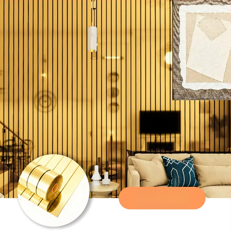 PVC 3D nálepka na stenu – vodotesná, odolná voči vlhkosti, samolepiaca; 1 kus; americký minimalistický štýl