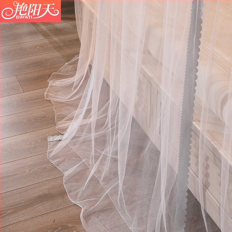 U‑tvarovaná teleskopická sieť proti komárom s hliníkovým rámom, palácový štýl, tri dvere, montáž vyžaduje