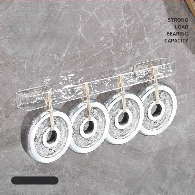 Zexi AS Nástenný stojan na papuče a uteráky do kúpeľne s odvodom - bez vŕtania, prispôsobiteľné spracovanie, súkromná známka k dispozícii