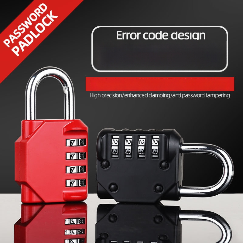 Olma visací zámok s heslom, stredný model – vodotesný, proti krádeži, moderný minimalistický štýl; vhodný pre cestovné boxy, skrinky, batohy, rám bicykla, prilby a posilňovňu