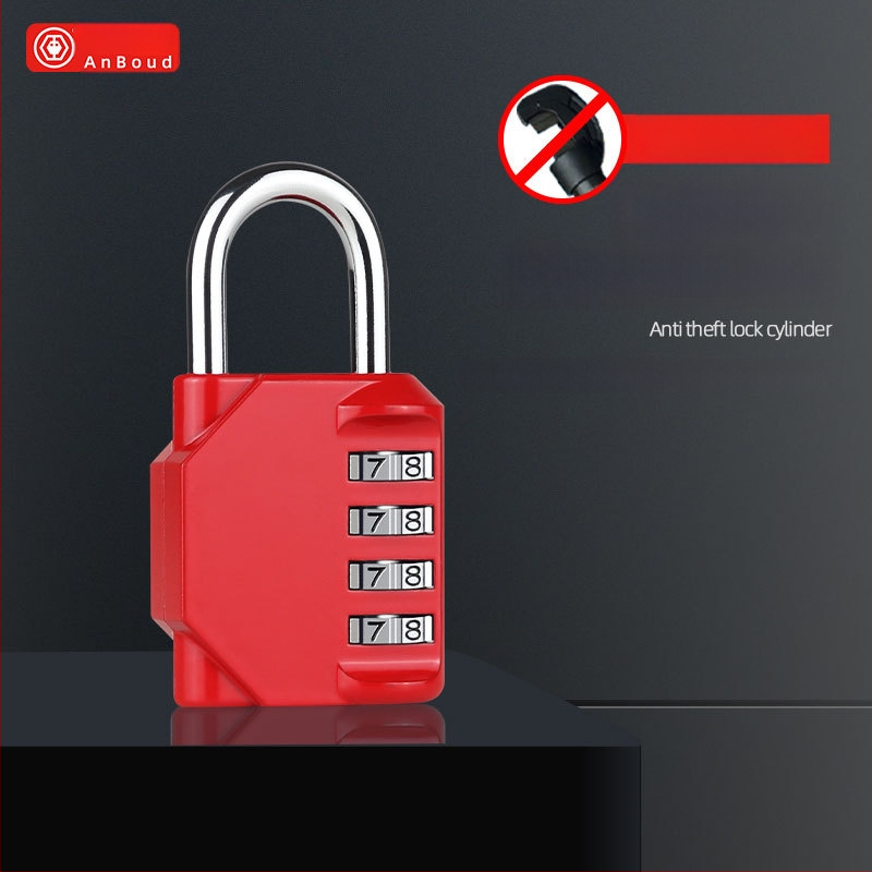 Olma visací zámok s heslom, stredný model – vodotesný, proti krádeži, moderný minimalistický štýl; vhodný pre cestovné boxy, skrinky, batohy, rám bicykla, prilby a posilňovňu