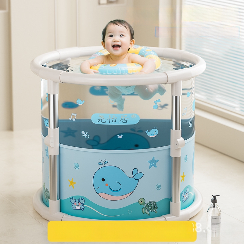 Detská zložená vaňa na kúpanie – Oxford látka, skladací dizajn, určená na kúpanie, Značka Yaoyiju