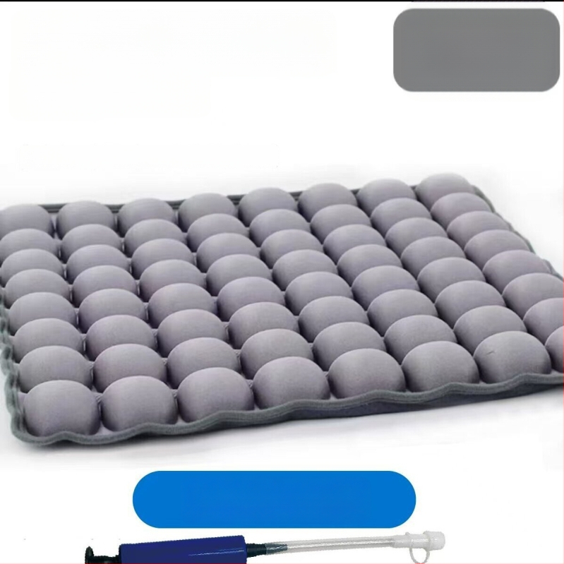 Nafukovací sedací vankúš proti dekubitom, 3D dizajn pre kanceláriu, štýl kórejský, výplň z kúskov peny, materiál: polyester, prispôsobiteľný, vhodný pre pohovky, obývaciu izbu a aj do auta