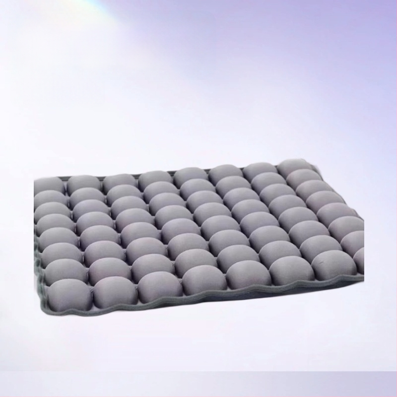Nafukovací sedací vankúš proti dekubitom, 3D dizajn pre kanceláriu, štýl kórejský, výplň z kúskov peny, materiál: polyester, prispôsobiteľný, vhodný pre pohovky, obývaciu izbu a aj do auta