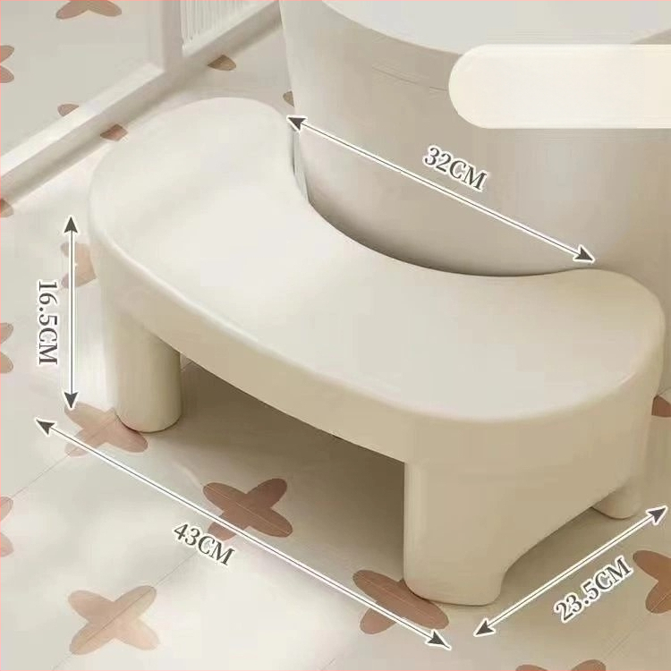 Plastová stolička na toaletu od značky Friendly, nepohyblivá, na domáce použitie, vyrobené v Taizhou