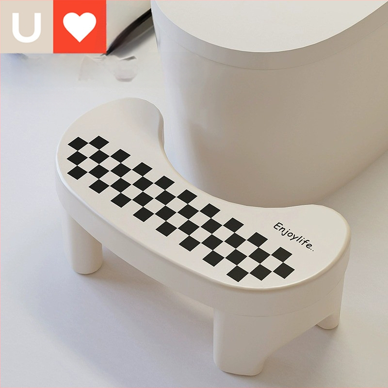 Plastová stolička na toaletu od značky Friendly, nepohyblivá, na domáce použitie, vyrobené v Taizhou