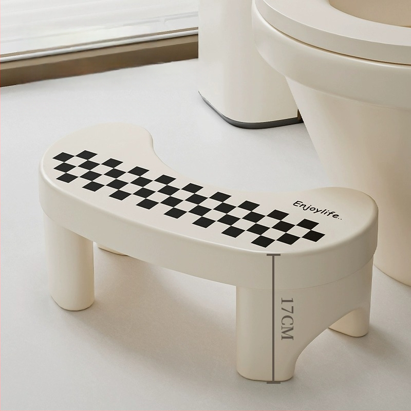 Plastová stolička na toaletu od značky Friendly, nepohyblivá, na domáce použitie, vyrobené v Taizhou