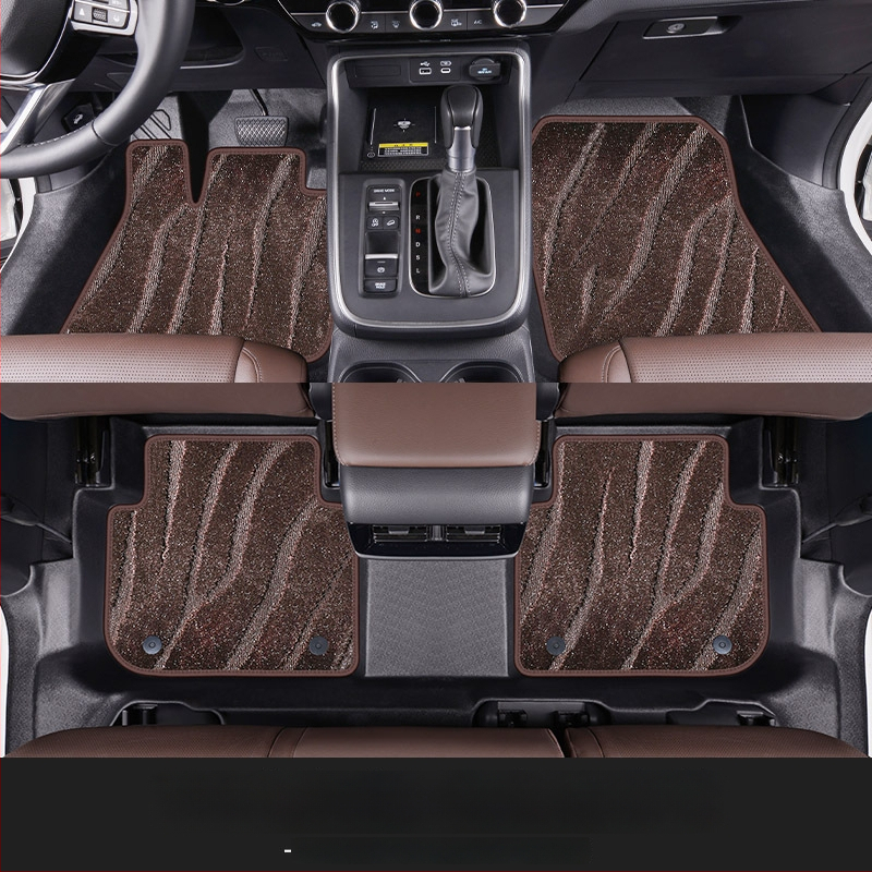 Gabina TPE podlahové rohože pre vyhradený model auta, s upevnením na spony, plne uzavretý práh a trojrozmerný dizajn s vysokým okrajom