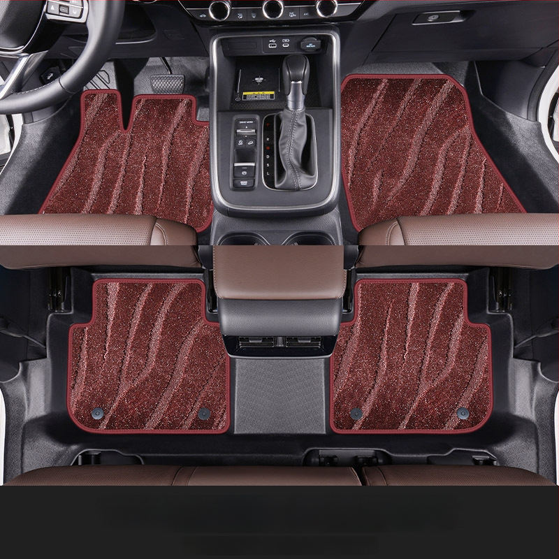 Gabina TPE podlahové rohože pre vyhradený model auta, s upevnením na spony, plne uzavretý práh a trojrozmerný dizajn s vysokým okrajom