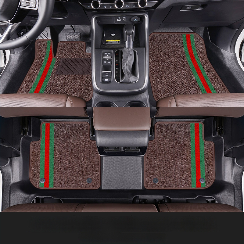 Gabina TPE podlahové rohože pre vyhradený model auta, s upevnením na spony, plne uzavretý práh a trojrozmerný dizajn s vysokým okrajom