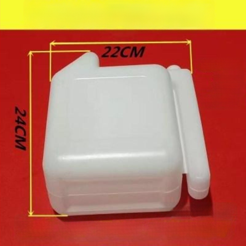 Dvaktinio variklio alyvos maišymo indas — didelė talpa, tinkamas pjūklams, vejapjovėms ir gyvatvės genėjimo įrankiams