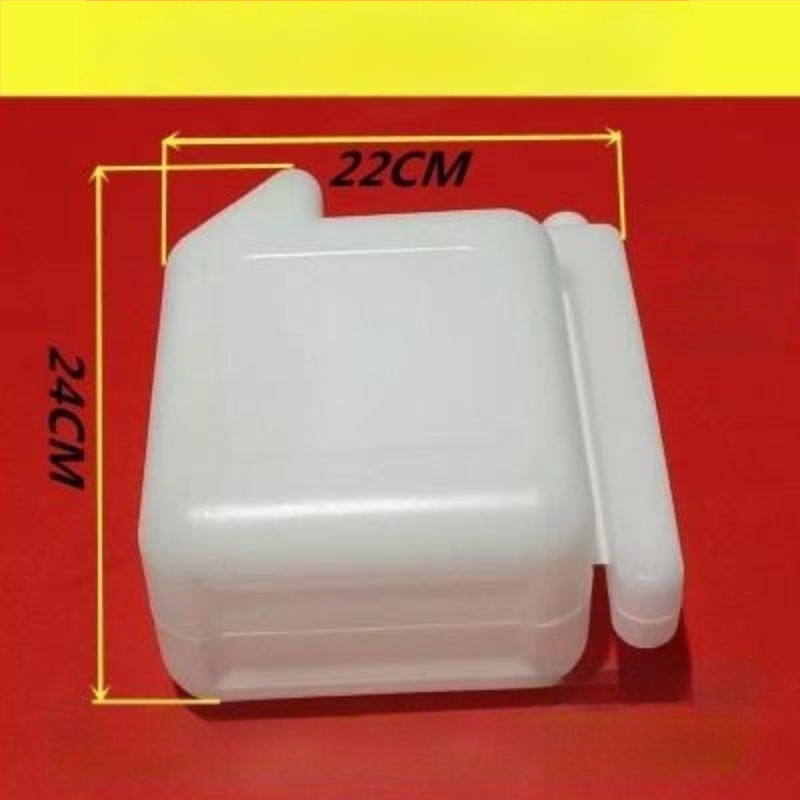 Dvaktinio variklio alyvos maišymo indas — didelė talpa, tinkamas pjūklams, vejapjovėms ir gyvatvės genėjimo įrankiams