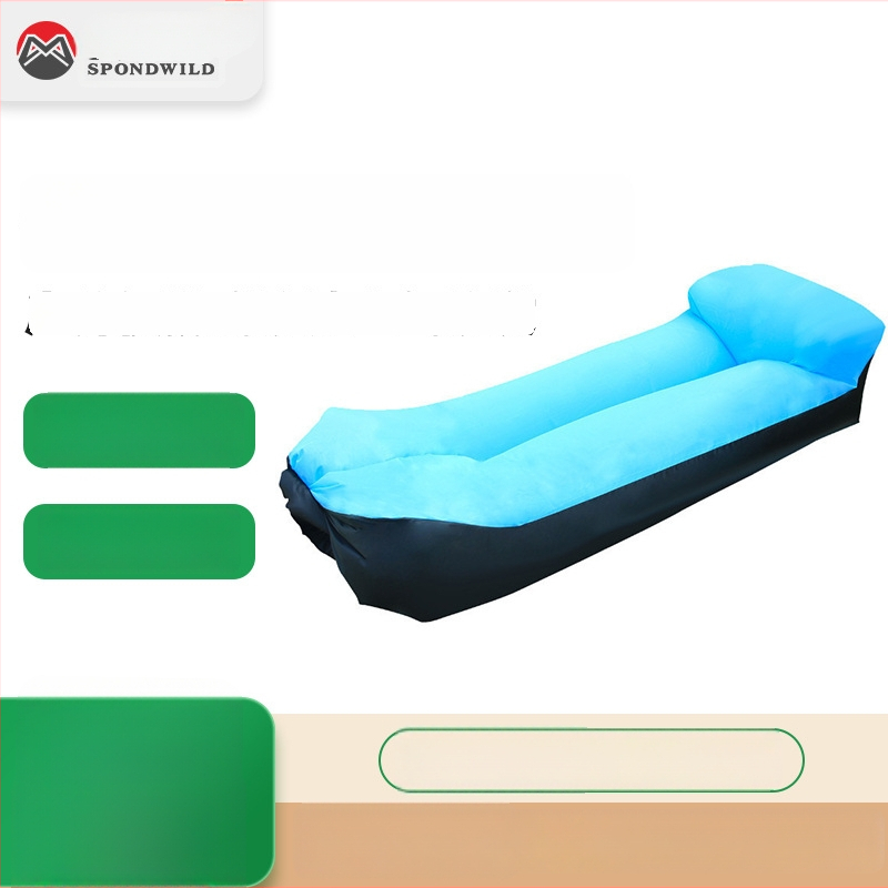 Väline kaasaskantav puhutav diivan — Saimenye, 750 g, maksimaalne koormus 200 kg, polüester, puhutav voodi