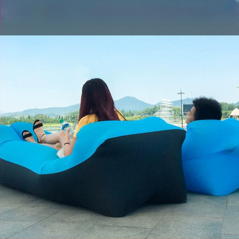 Väline kaasaskantav puhutav diivan — Saimenye, 750 g, maksimaalne koormus 200 kg, polüester, puhutav voodi