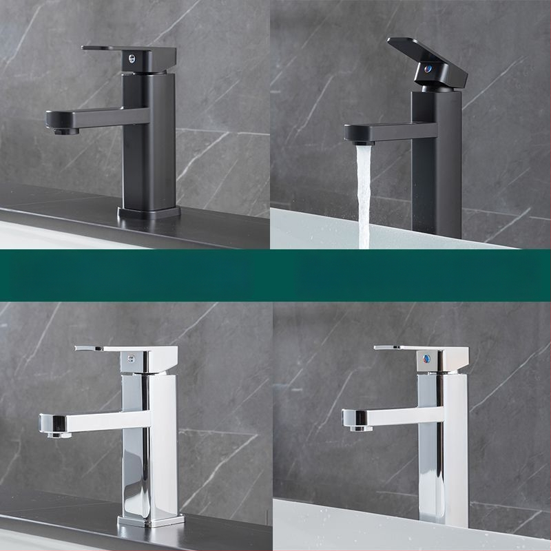 Umývadlový batéri do kúpeľne – meďné telo, keramický disk ventilu, povrch pečený náterom, špirálové otvorenie, jednospojový systém