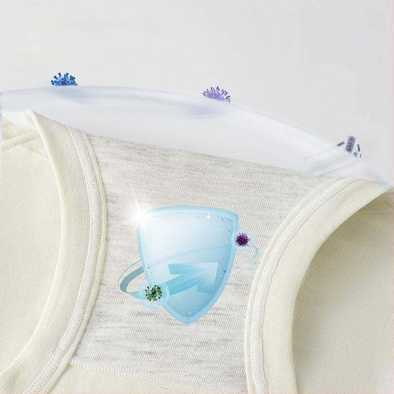 Ženské nohavičky s vysokým pásom, 100% bavlna, priedušné, antibakteriálne, predĺžený rozkrok, proti úniku