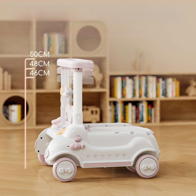 Detská ťahacia hračka na učenie chôdze, JOYNCLEON, plast, pre vek 0-3 rokov, viacfunkčný sprievodca chôdze (Značka JOYNCLEON; Materiál Plast; Vek 0–3)