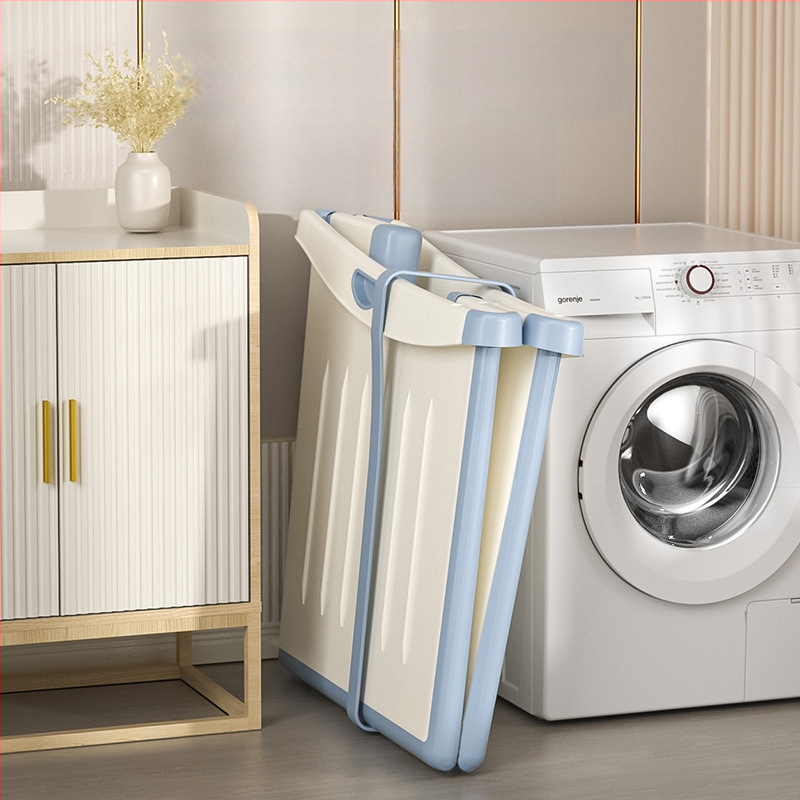 Belle Love sulankstomas vonios kibiras vaikams, plastmasė, sulankstomas dizainas, maudynėms