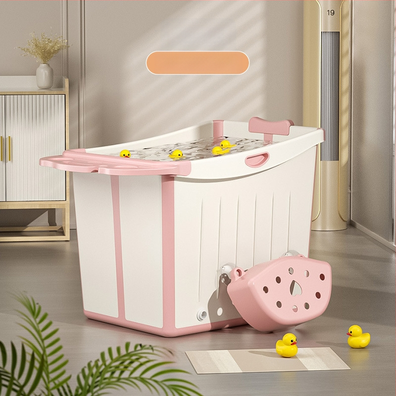 Belle Love sulankstomas vonios kibiras vaikams, plastmasė, sulankstomas dizainas, maudynėms