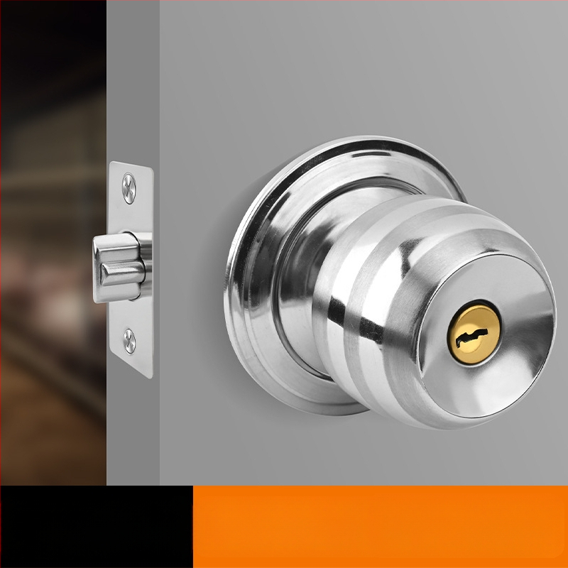 Guličkový zámok dverí, z nehrdzavejúcej ocele, model 5831, univerzálne použitie pre vnútorné drevené dvere