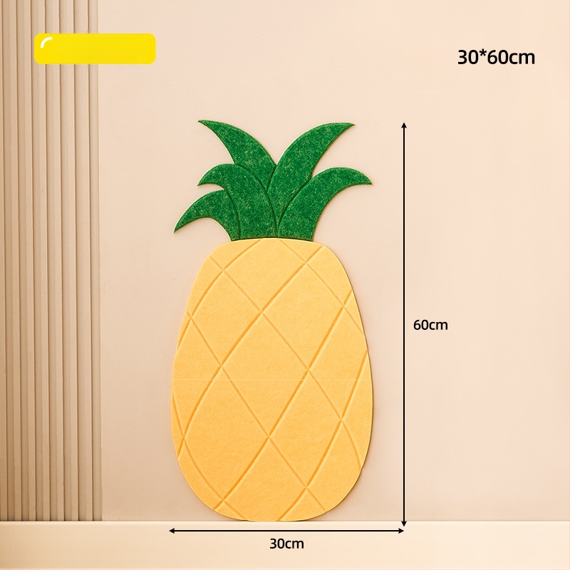 Mačací nástenný škrabací štítok – samolepiaci, odolný voči opotrebeniu, neuvoľňuje vlákna, materiál: filc, roztomilý štýl