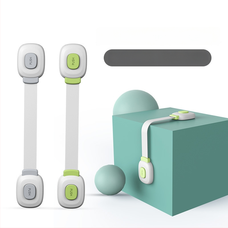 Bezpečnostná zámka na zásuvky a skrinky – ochrana pre deti pre zásuvky, dvierka skrinky, chladničku, toaletu