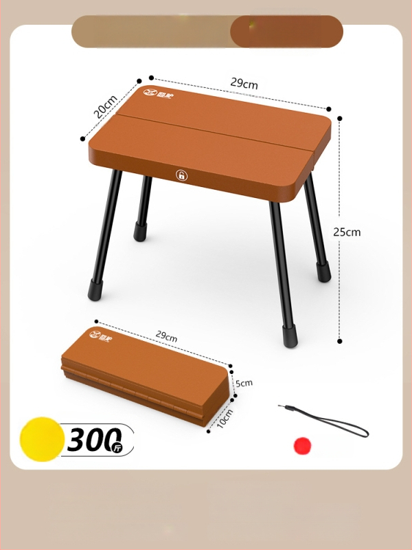 Sklopná plastová stolička — značka Embarrassing donkey; kategória: Sklopné stoly a stoličky