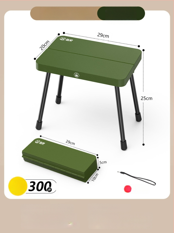 Sklopná plastová stolička — značka Embarrassing donkey; kategória: Sklopné stoly a stoličky