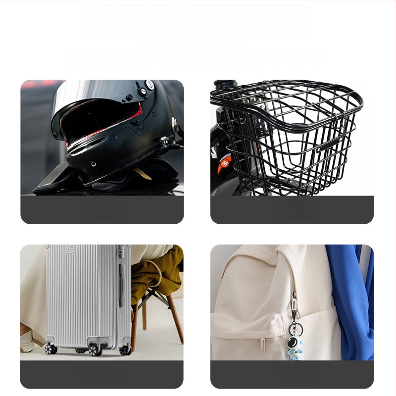 Digitálny zámok so železným drôtom pre tašky a skrinky – ABS + nehrdzavejúce oceľové lano, priemer 3 mm, rozostup 30 mm, model F337