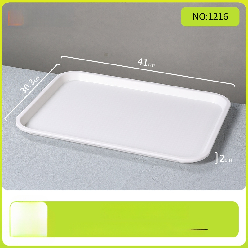 Belleren melamínový podnos obdĺžnikového tvaru, moderný štýl, potlačené logo, možnosť prispôsobenia