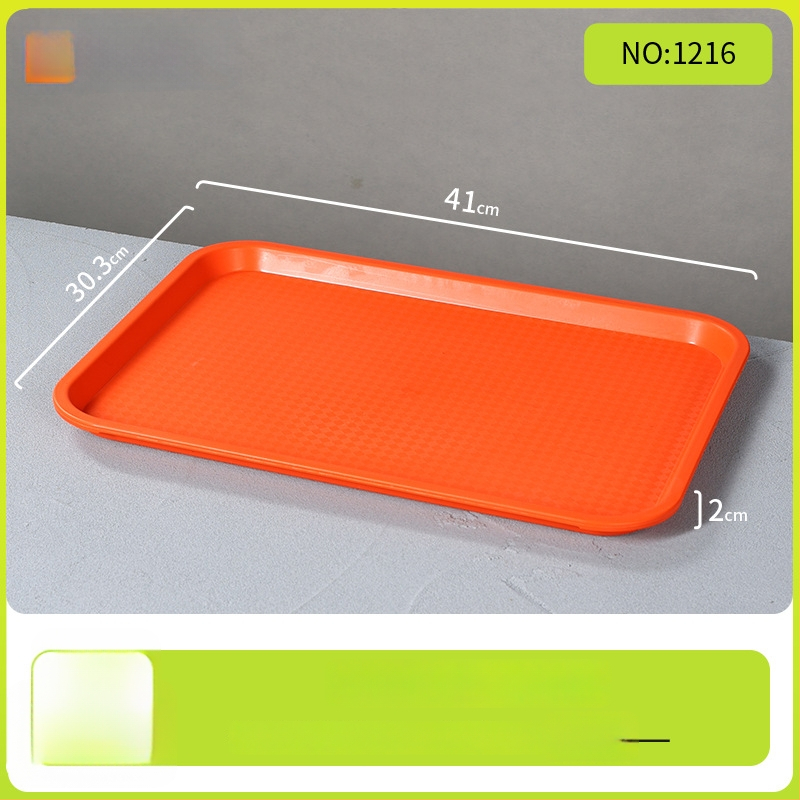 Belleren melamínový podnos obdĺžnikového tvaru, moderný štýl, potlačené logo, možnosť prispôsobenia