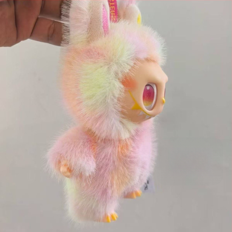 Plyšový zajačík – visacia ozdoba, 3D bavlnené vypĺňanie, vysokokvalitná plyšová hračka, model A123, od 14 rokov