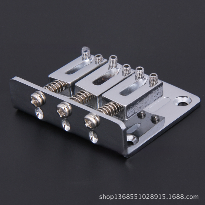 Gitár bridge zliatinou zinku, model M01655, pre hudobné nástroje, balené v PE vrecku